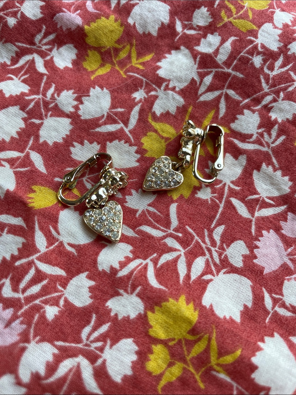 Vintage Costume Clip-on Earrings by Sarah Lov